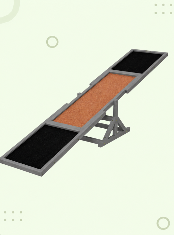 Large Dog Agility Seesaw