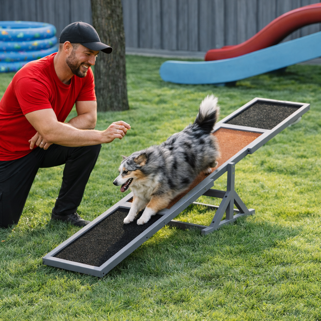 Large Dog Agility Seesaw – Training Equipment for Dogs