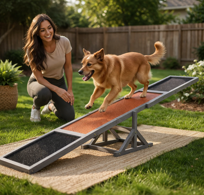 Large Dog Agility Seesaw – Training Equipment for Dogs