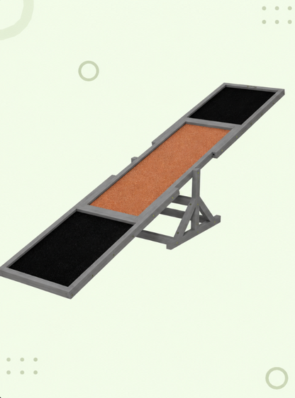 Large Dog Agility Seesaw – Training Equipment for Dogs